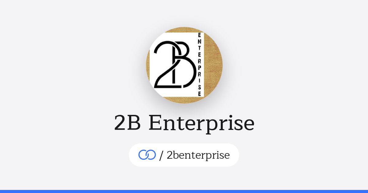2B Enterprise (/2benterprise) · solo.to