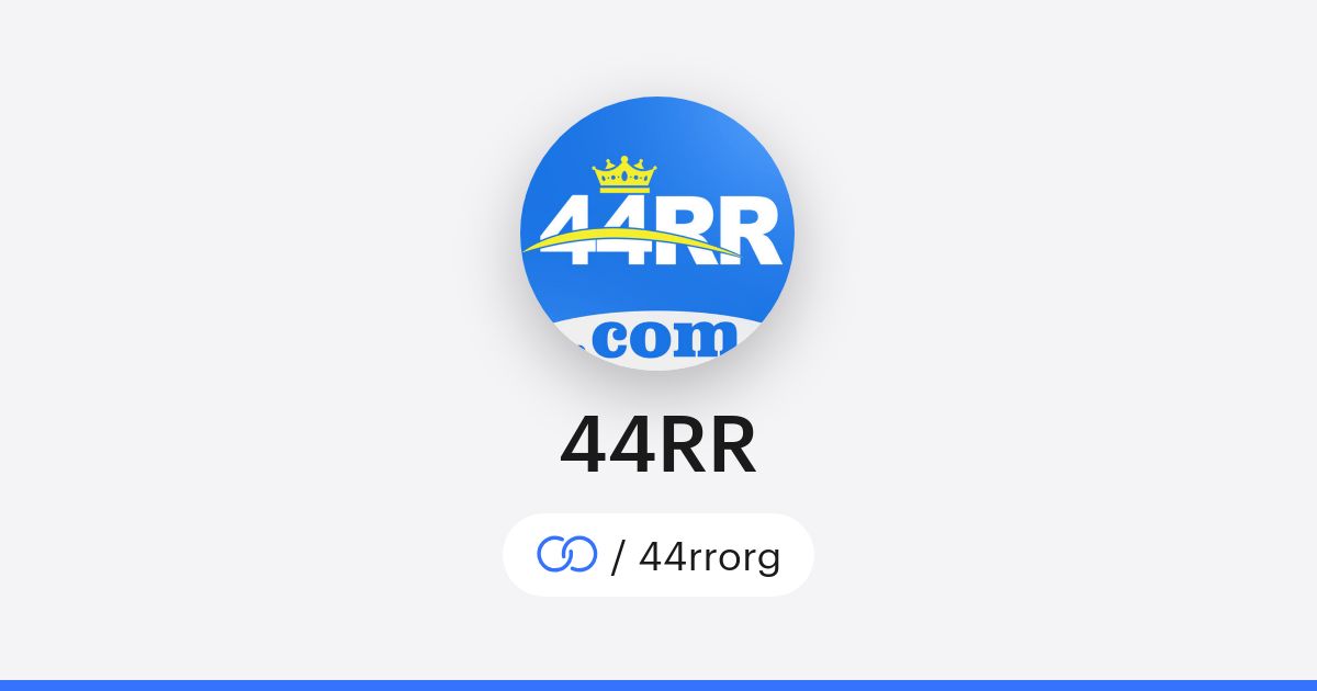 44RR (/44rrorg) · solo.to
