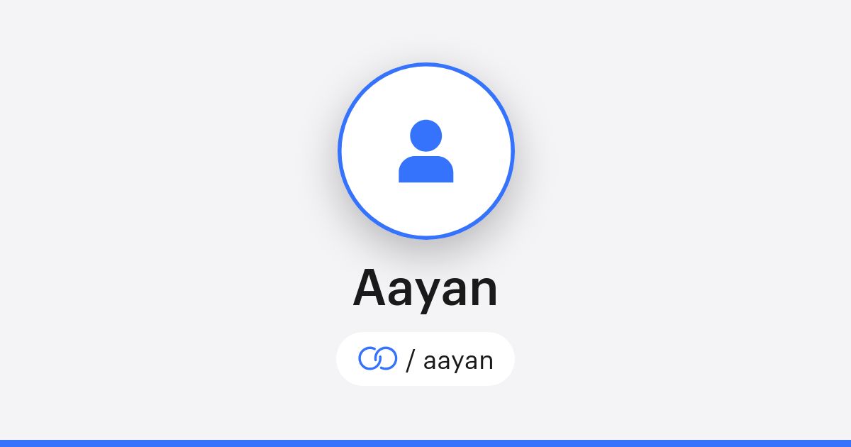 Aayan · solo.to