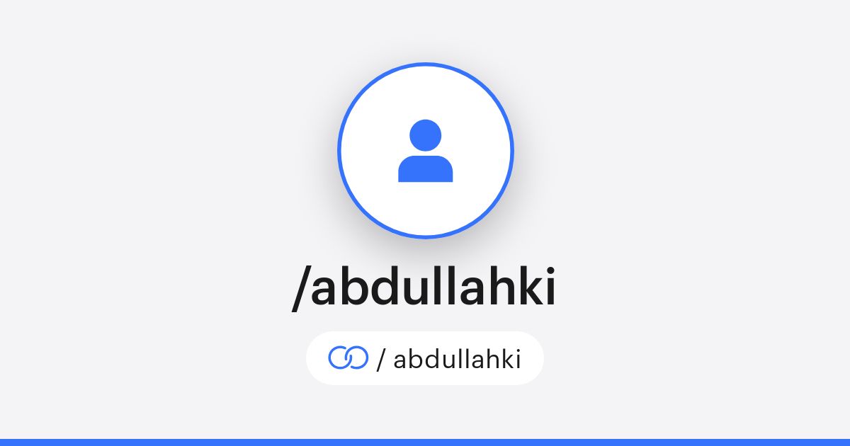 /abdullahki · solo.to