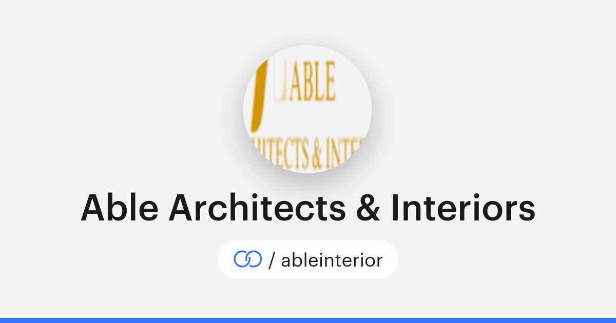 Able Architects & Interiors (/ableinterior) · solo.to