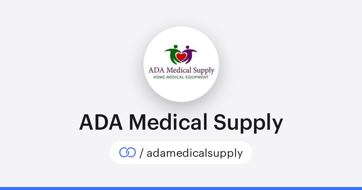 ADA Medical Supply (/adamedicalsupply) · solo.to