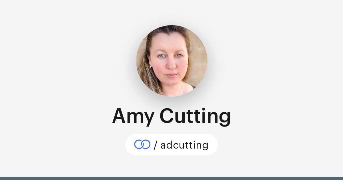 Amy Cutting (/adcutting) · solo.to