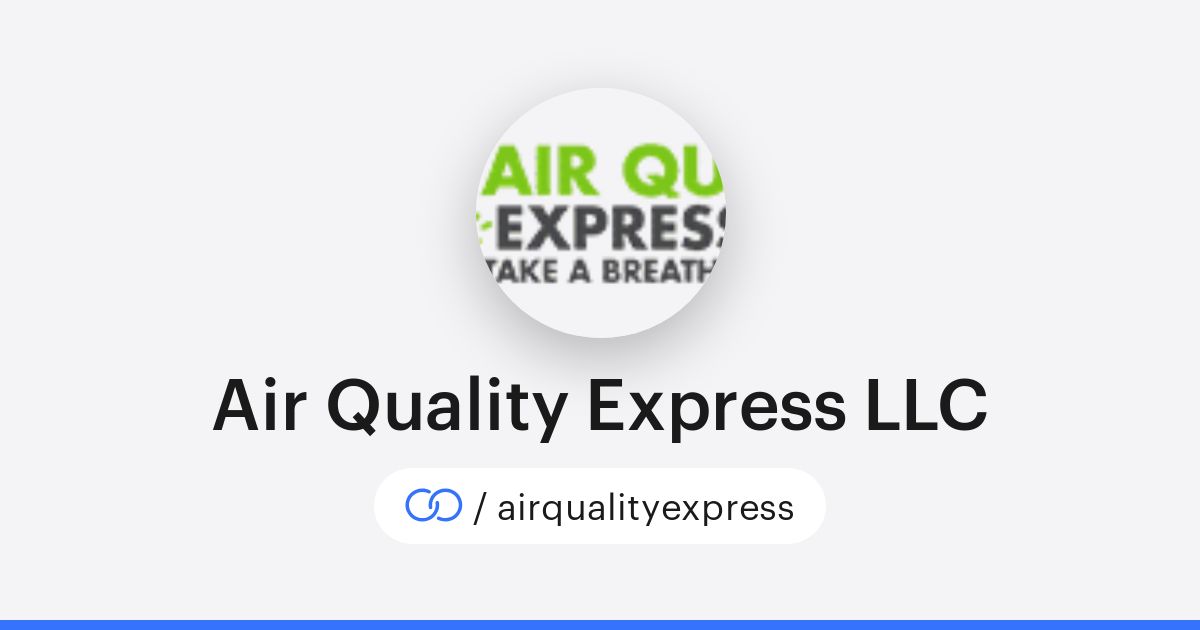 Air Quality Express LLC (/airqualityexpress) · solo.to