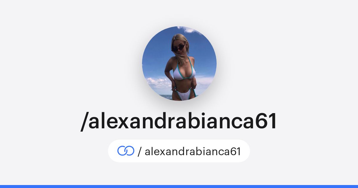 /alexandrabianca61 · solo.to