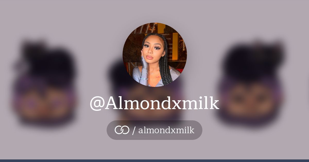 @Almondxmilk (/almondxmilk) · solo.to