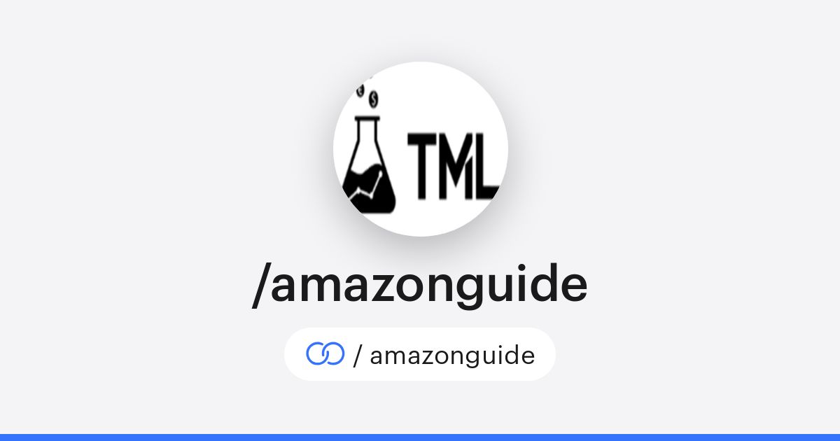 /amazonguide · solo.to