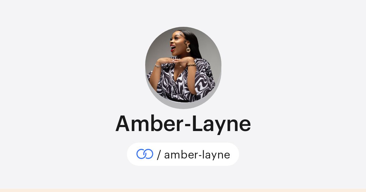 Amber Layne · solo.to