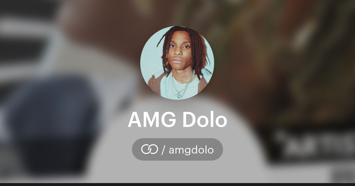 Amg Dolo Rapper AMG Dolo (/amgdolo)