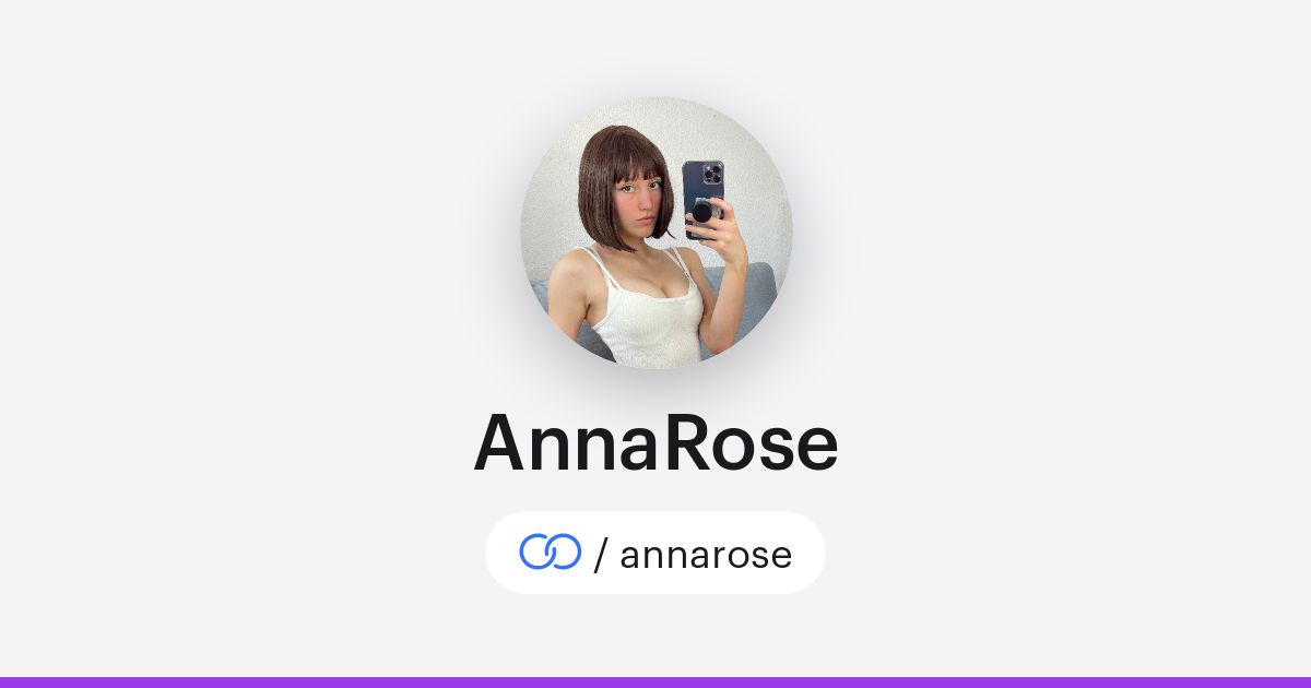 AnnaRose · solo.to