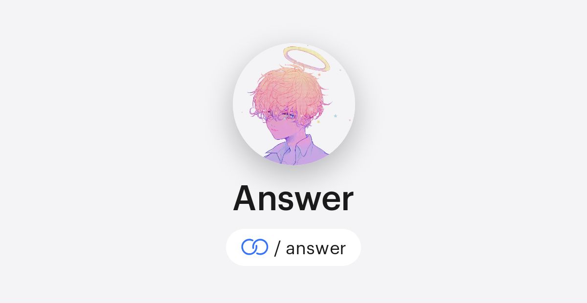 Answer · solo.to