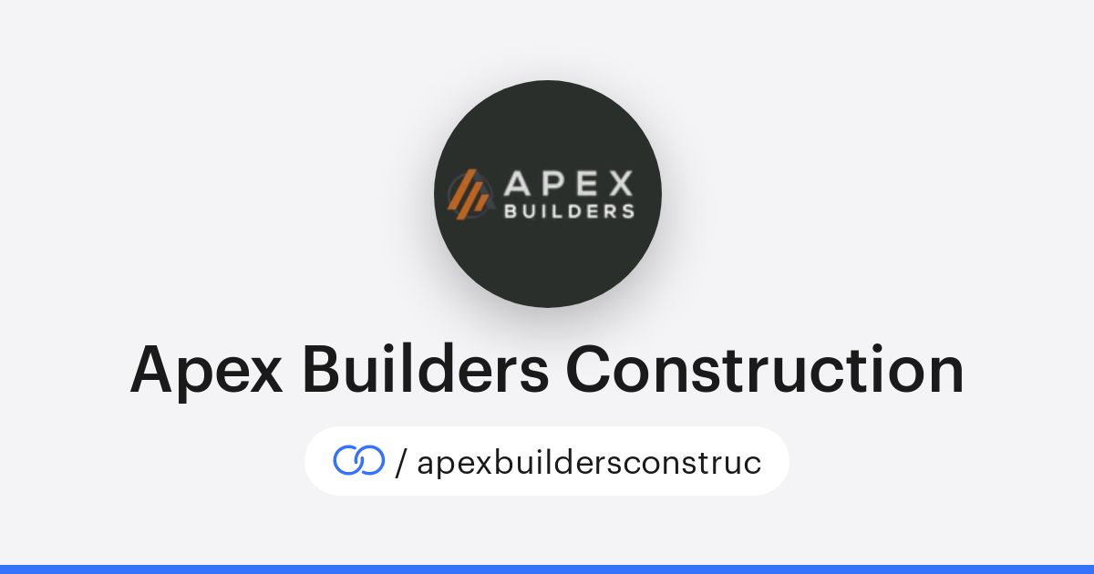 Apex Builders Construction (/apexbuildersconstruc) · solo.to