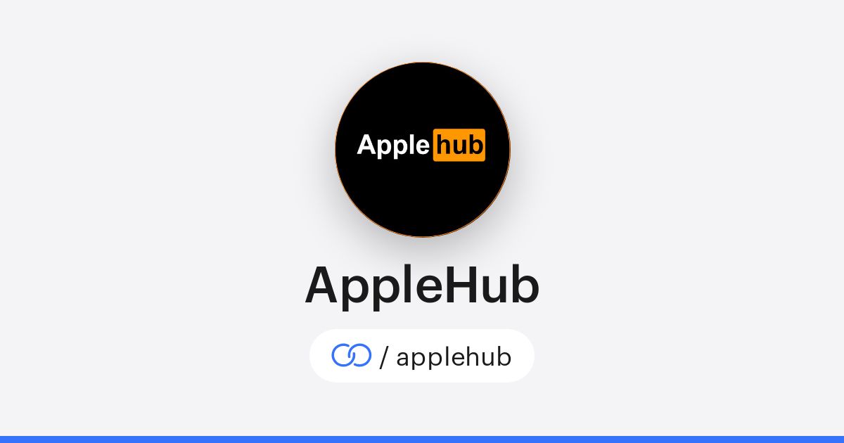 AppleHub · solo.to