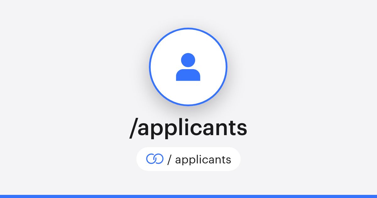 /applicants · solo.to