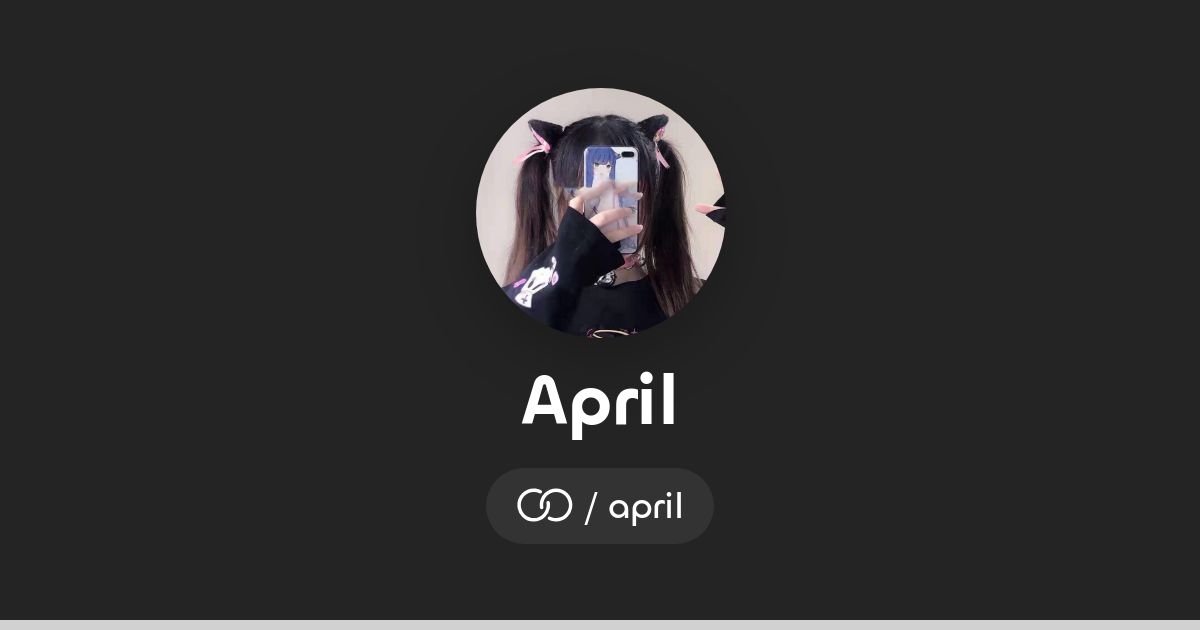 April · solo.to