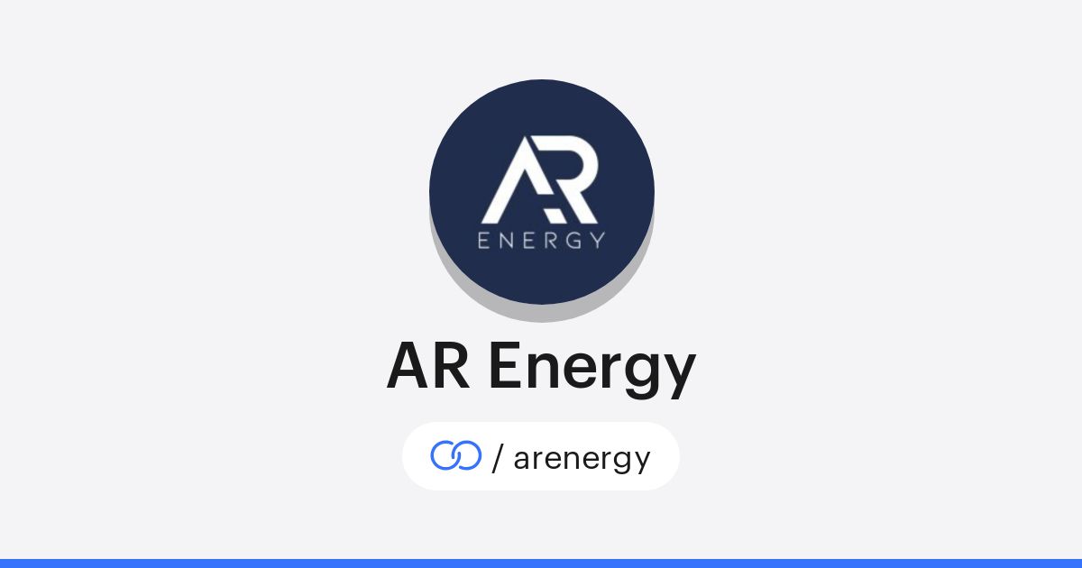 AR Energy (/arenergy) · solo.to