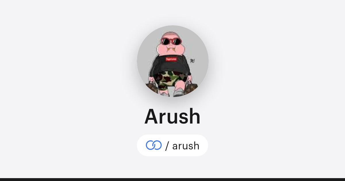 Arush · solo.to