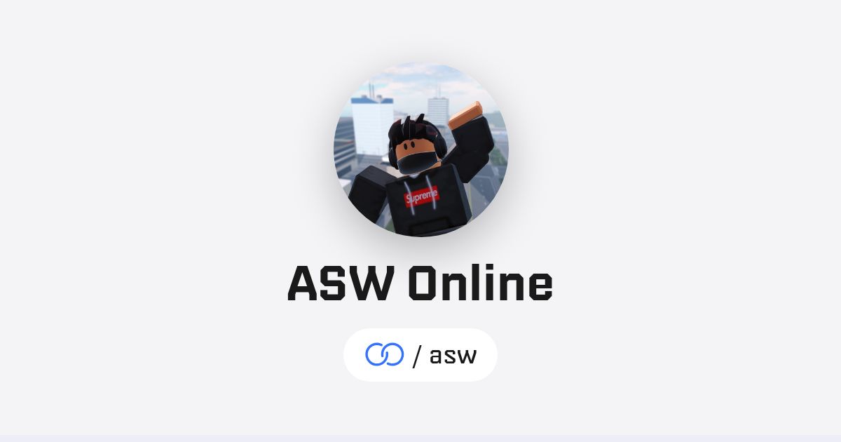 Asw Server ASW Online (/asw) · solo.to