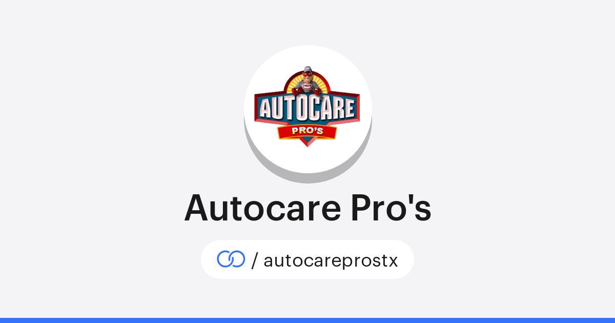 Autocare Pro's (/autocareprostx) · solo.to