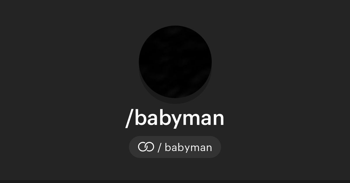 /babyman · solo.to