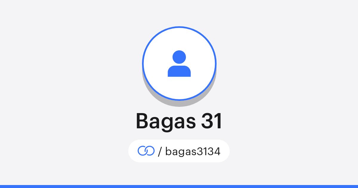 Bagas 31 (/bagas3134) · solo.to