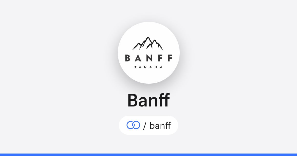 Banff · solo.to