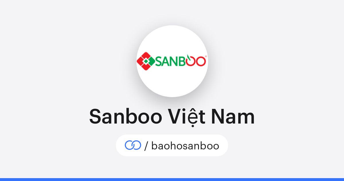 Sanboo Việt Nam (/baohosanboo) · solo.to