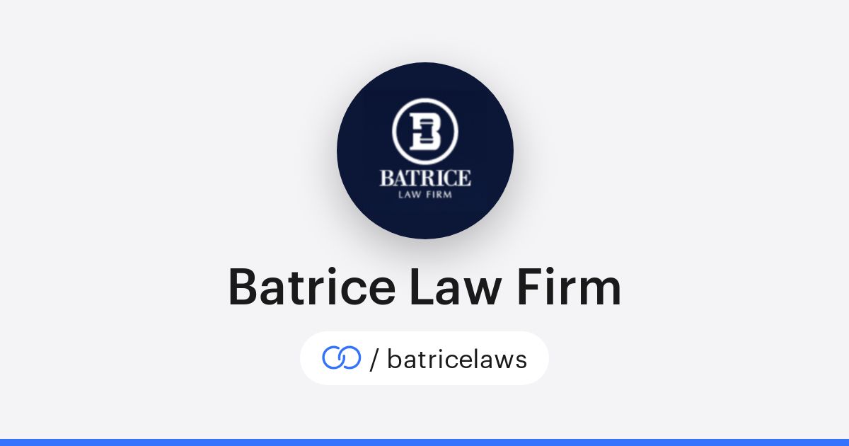 Batrice Law Firm (/batricelaws) · solo.to