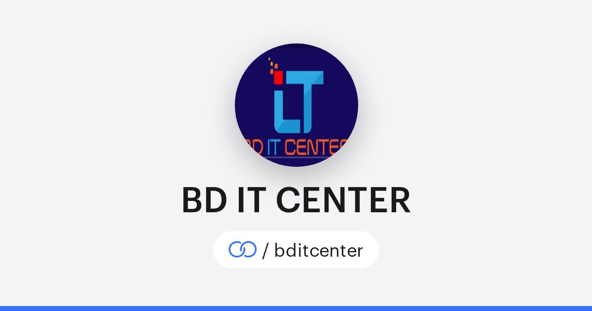BD IT CENTER (/bditcenter) · solo.to