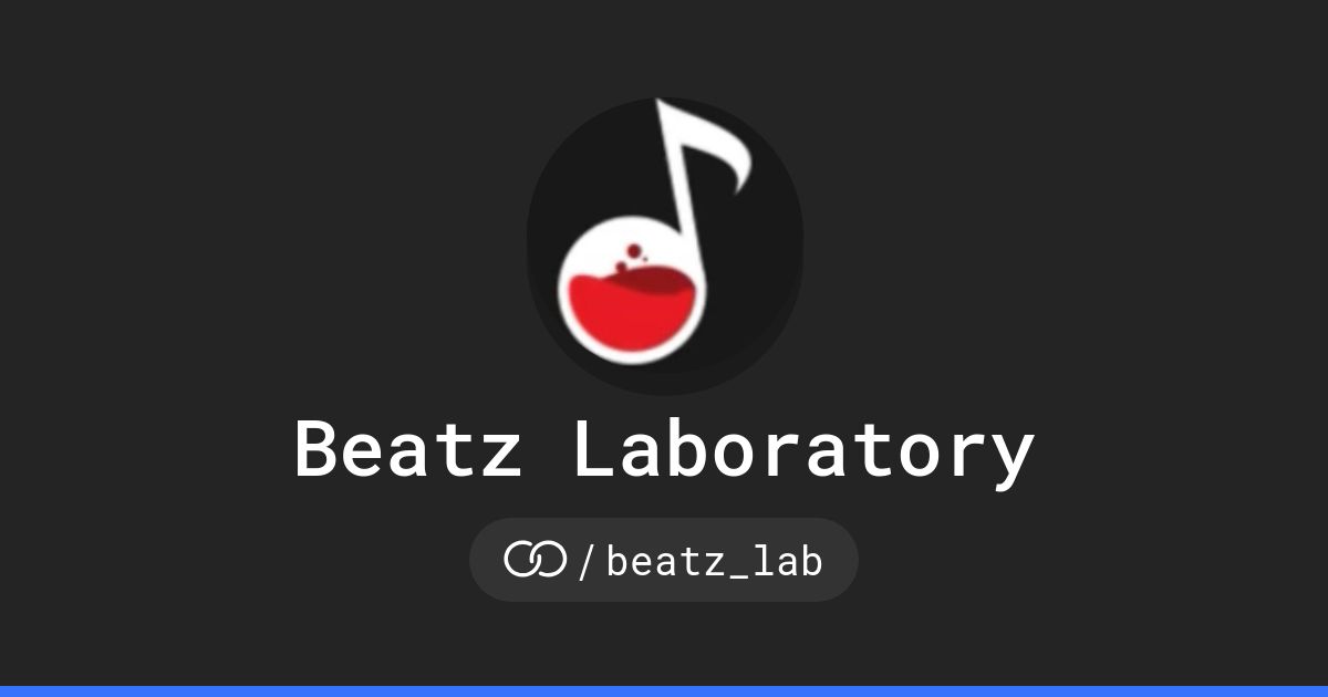 Beatz Laboratory (/beatz_lab) · solo.to
