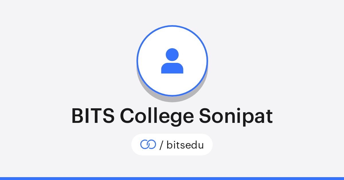 BITS College Sonipat (/bitsedu) · solo.to