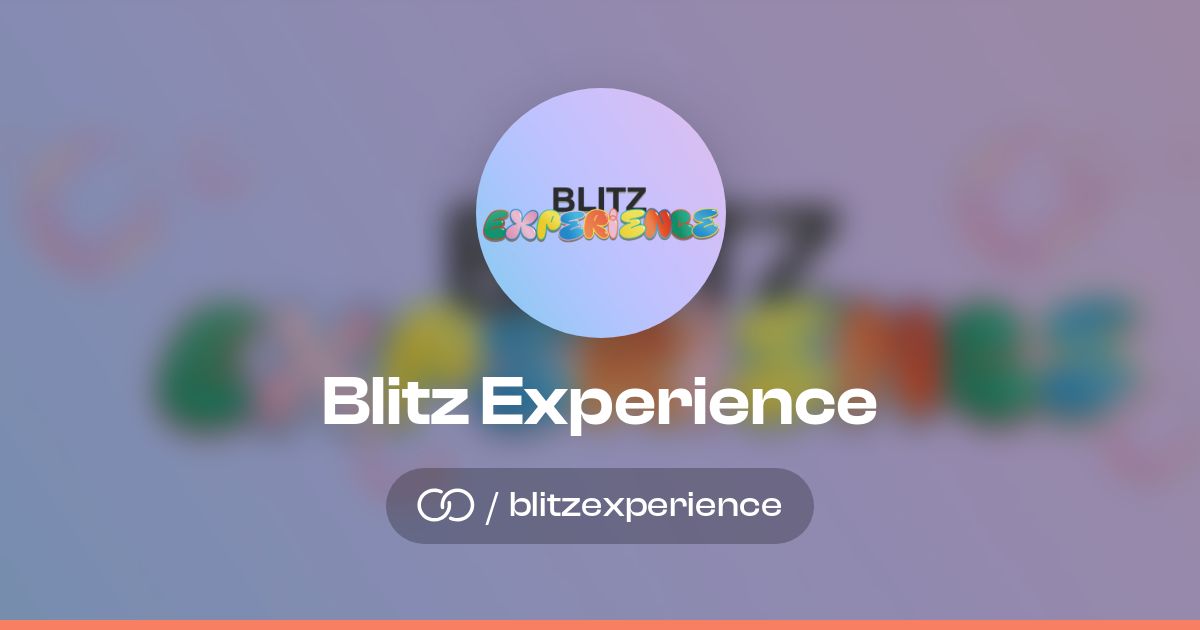 Blitz Experience Blitzexperience