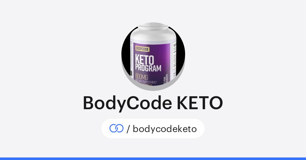 BodyCode KETO (/bodycodeketo) · solo.to