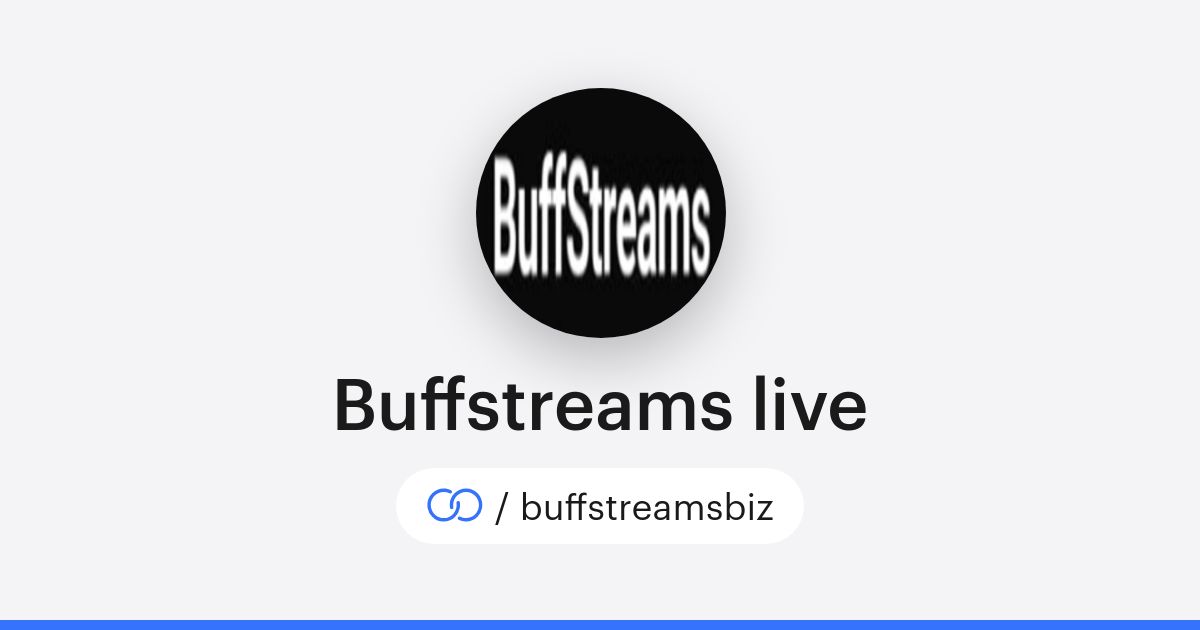 Buffstreams live (/buffstreamsbiz) · solo.to