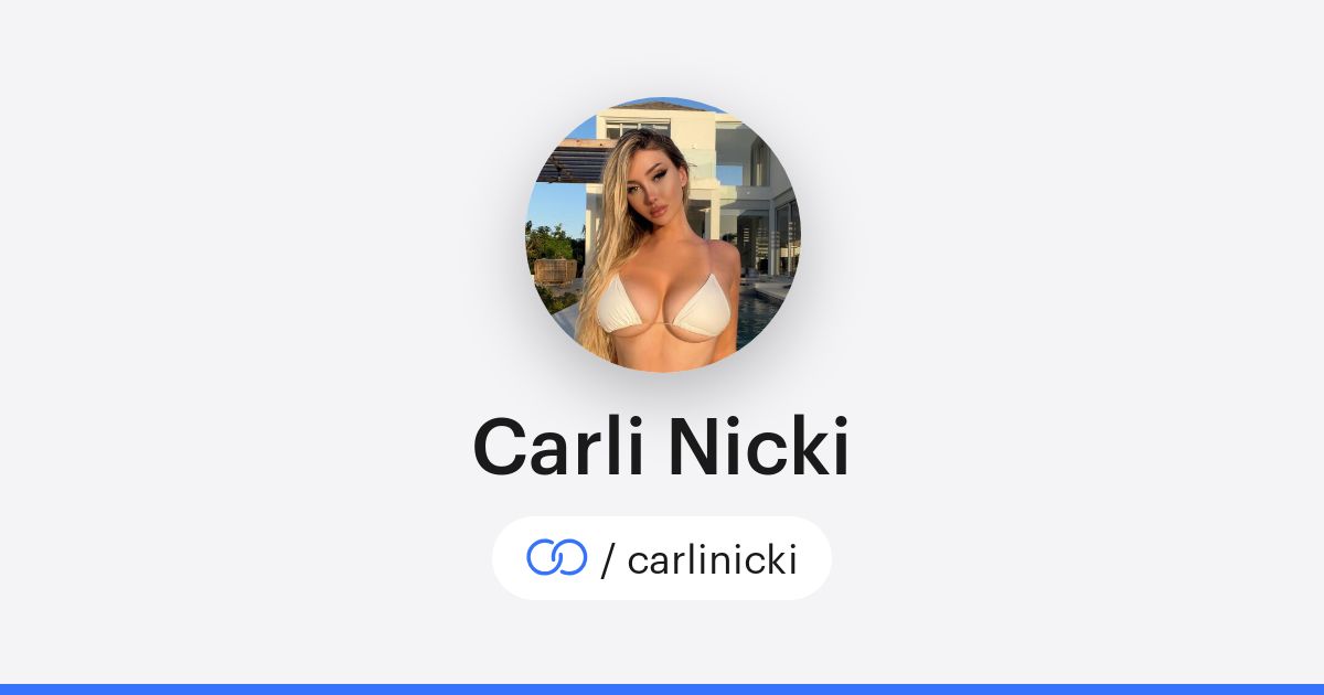Carli Nicki (/carlinicki) · solo.to