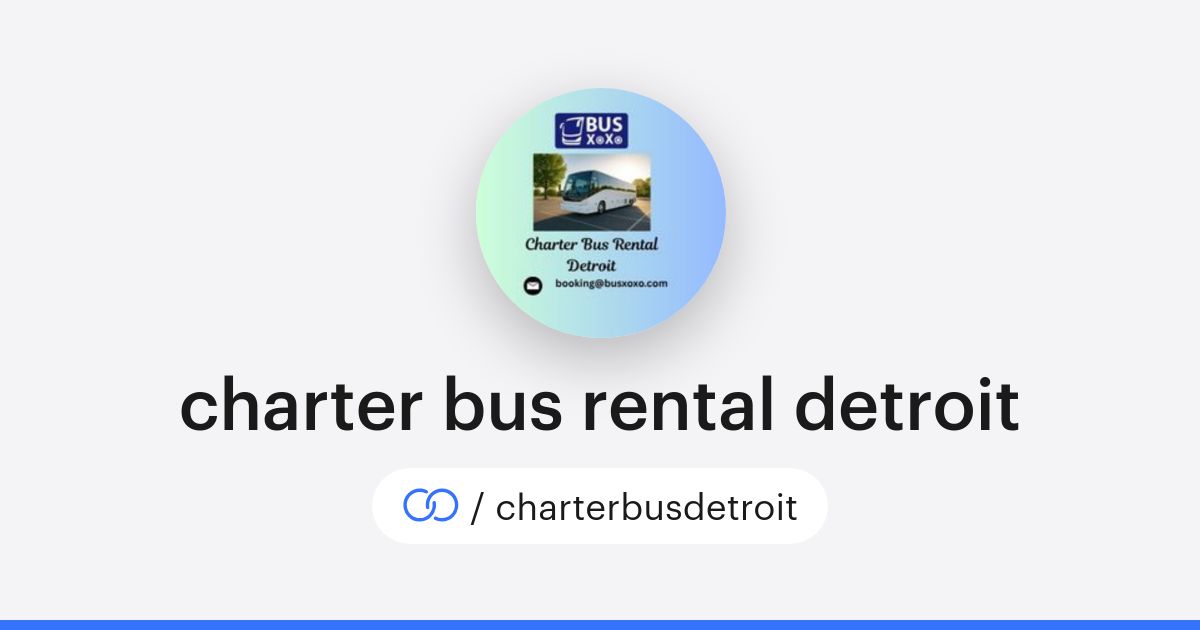 charter bus rental Detroit
