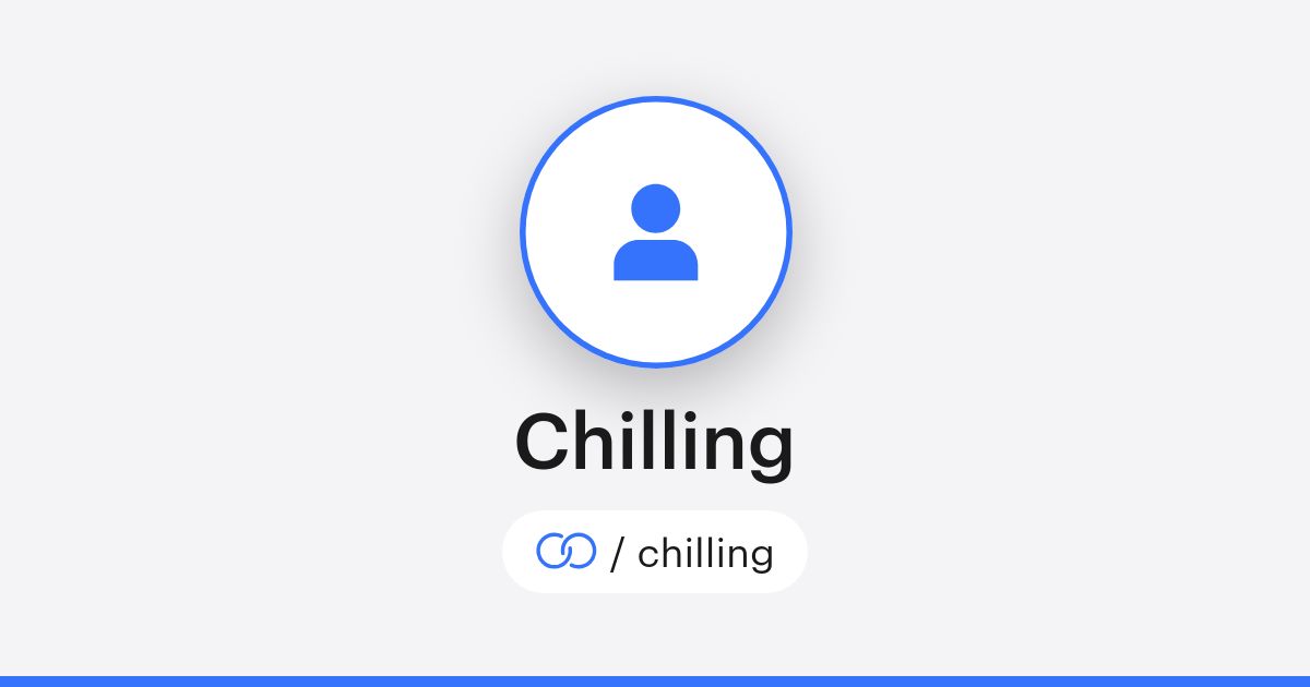 Chilling · solo.to