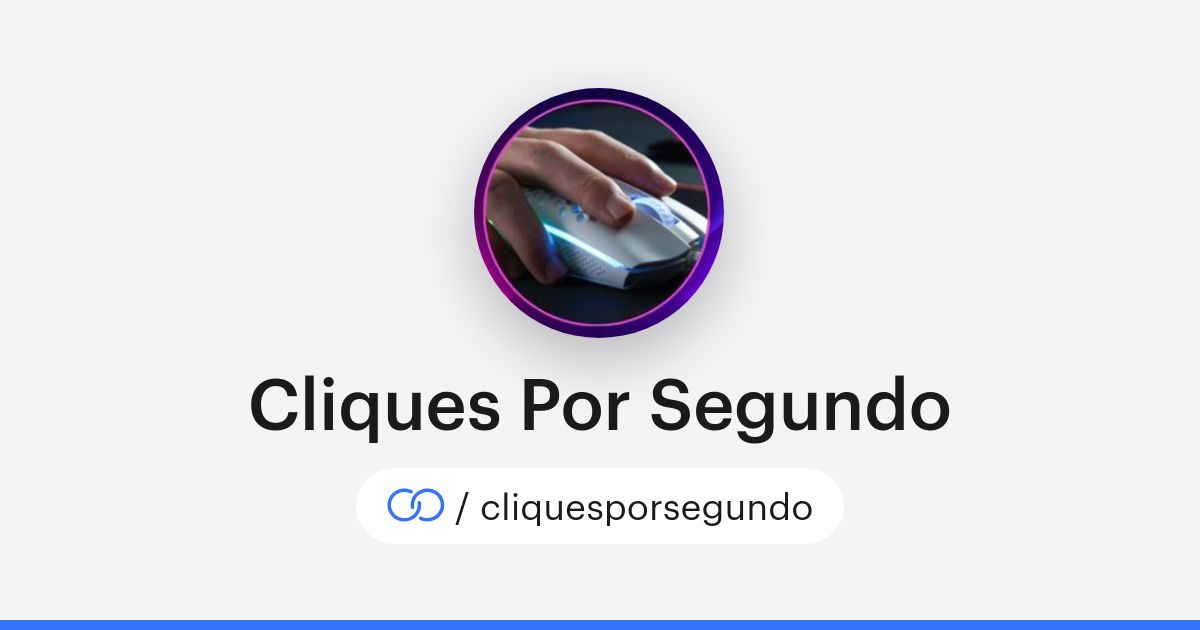 Cliques Por Segundo (/cliquesporsegundo) · solo.to