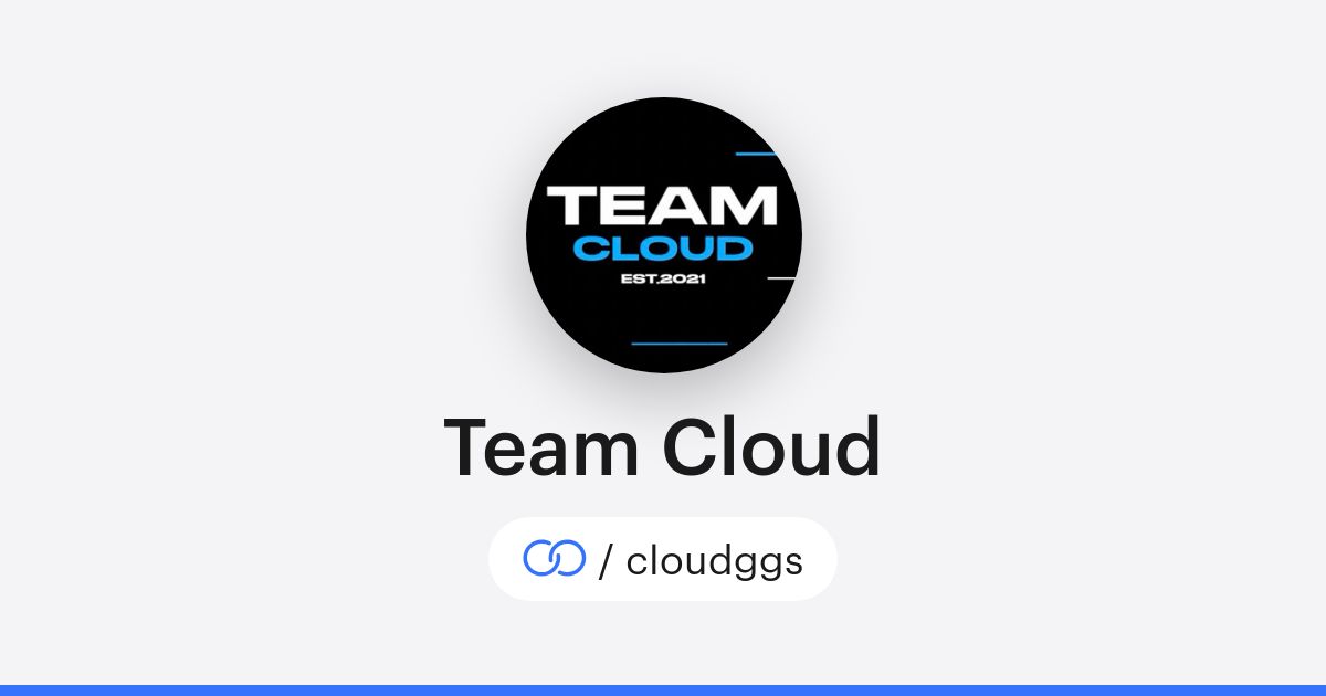 Team Cloud (/cloudggs) · solo.to
