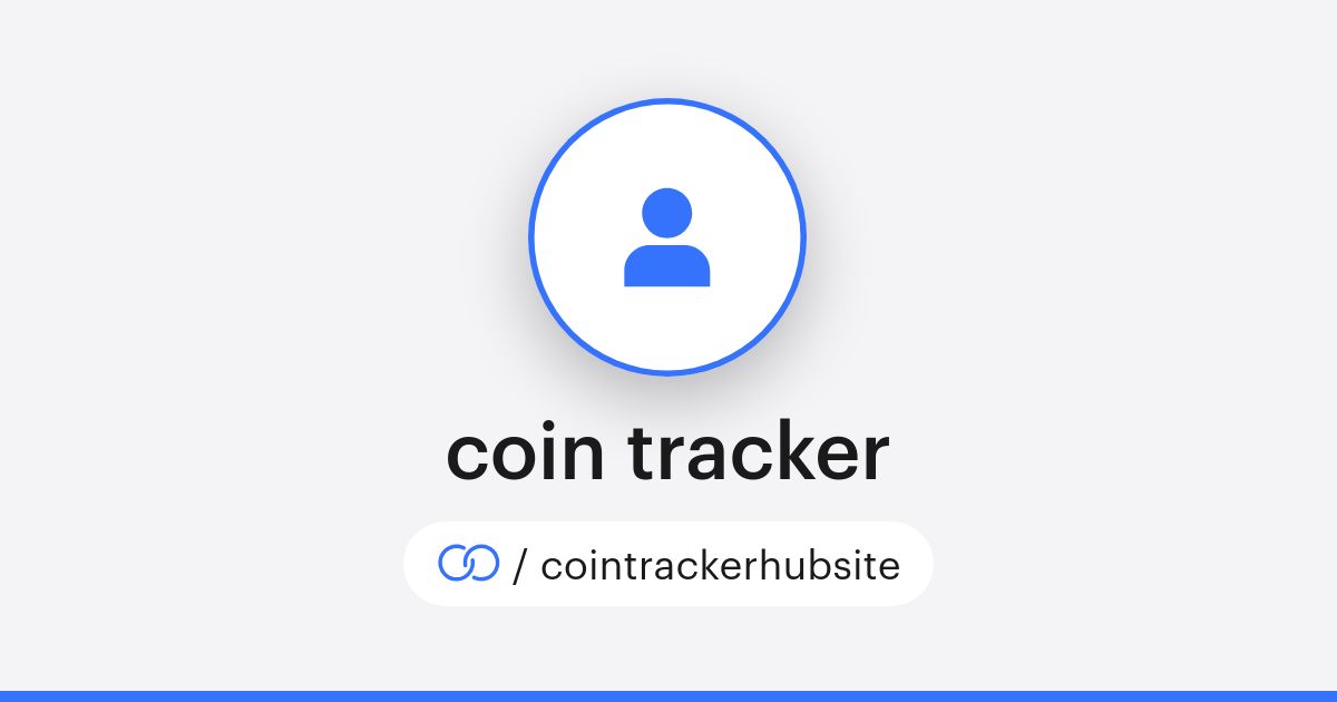 coin tracker (/cointrackerhubsite) · solo.to