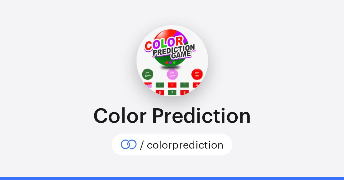 Color Prediction (/colorprediction) · solo.to