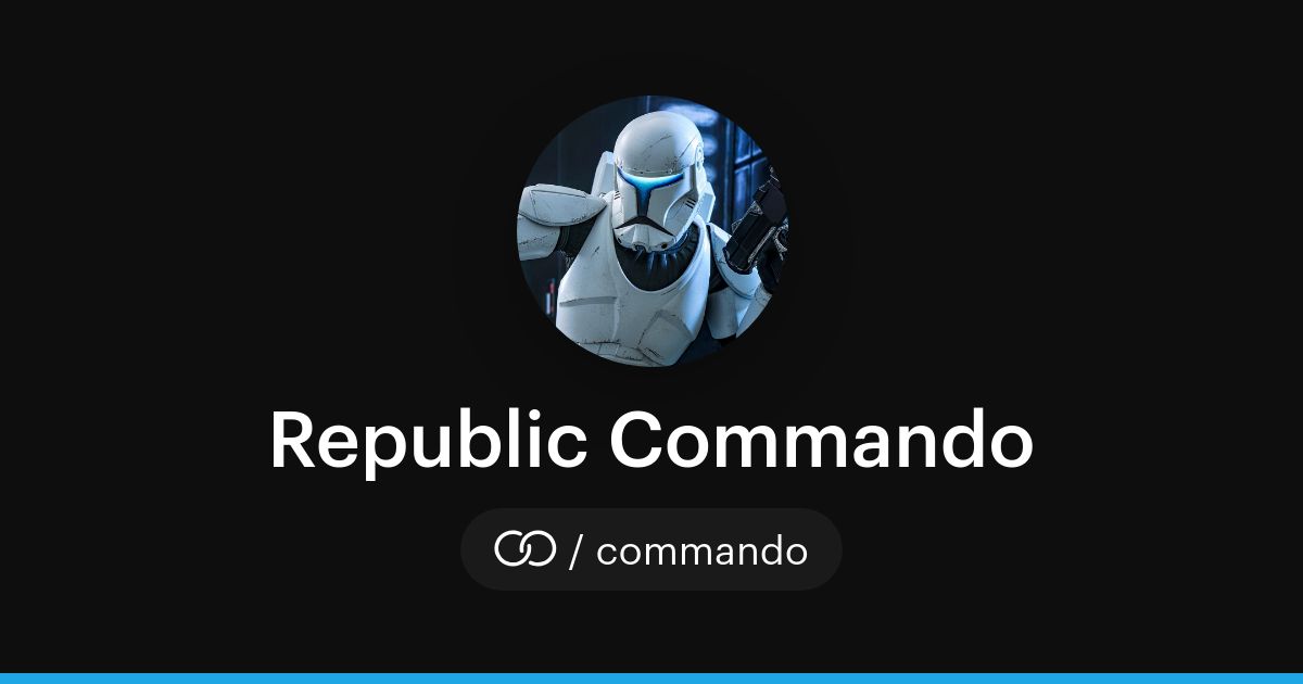 Toggle Commando Republic Commando (/commando) · solo.to