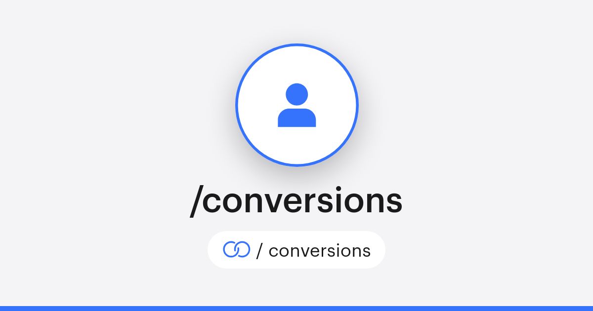 /conversions · solo.to
