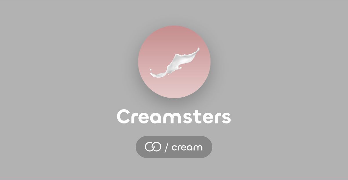 Creamsters (/cream) · solo.to