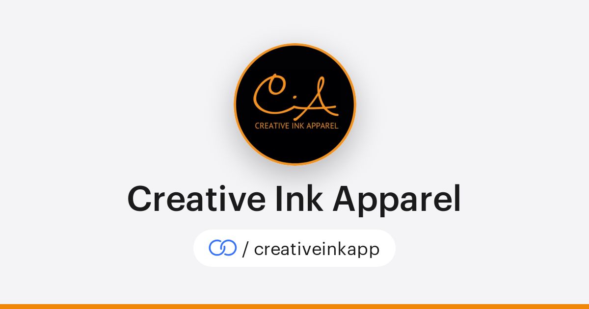Creative Ink Apparel (/creativeinkapp) · solo.to