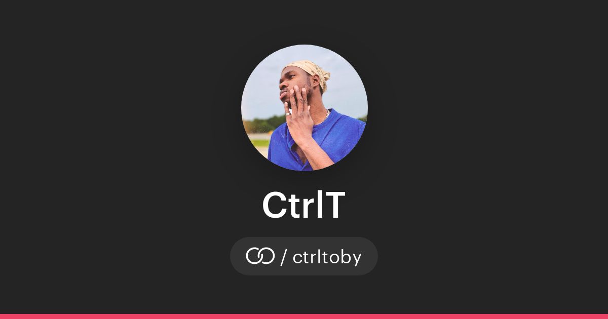 CtrlT (/ctrltoby) · solo.to