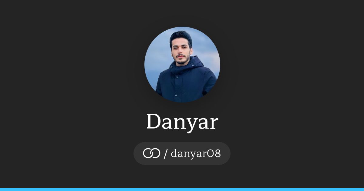 Danyar (/danyar08) · solo.to