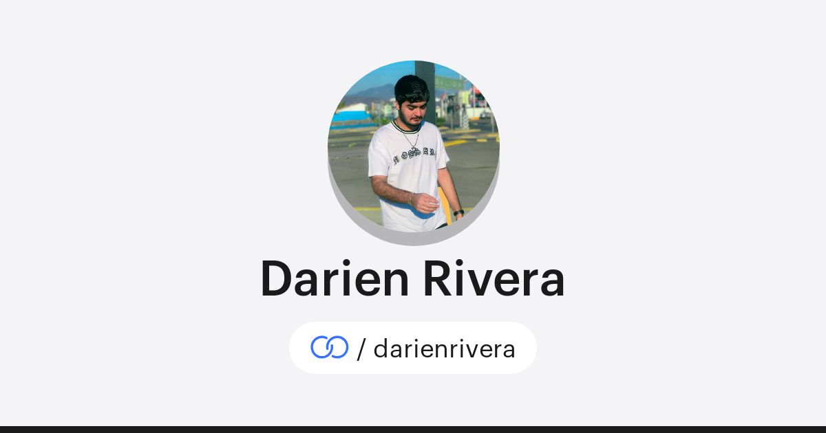 Darien Rife Darien Rivera (/darienrivera) · solo.to