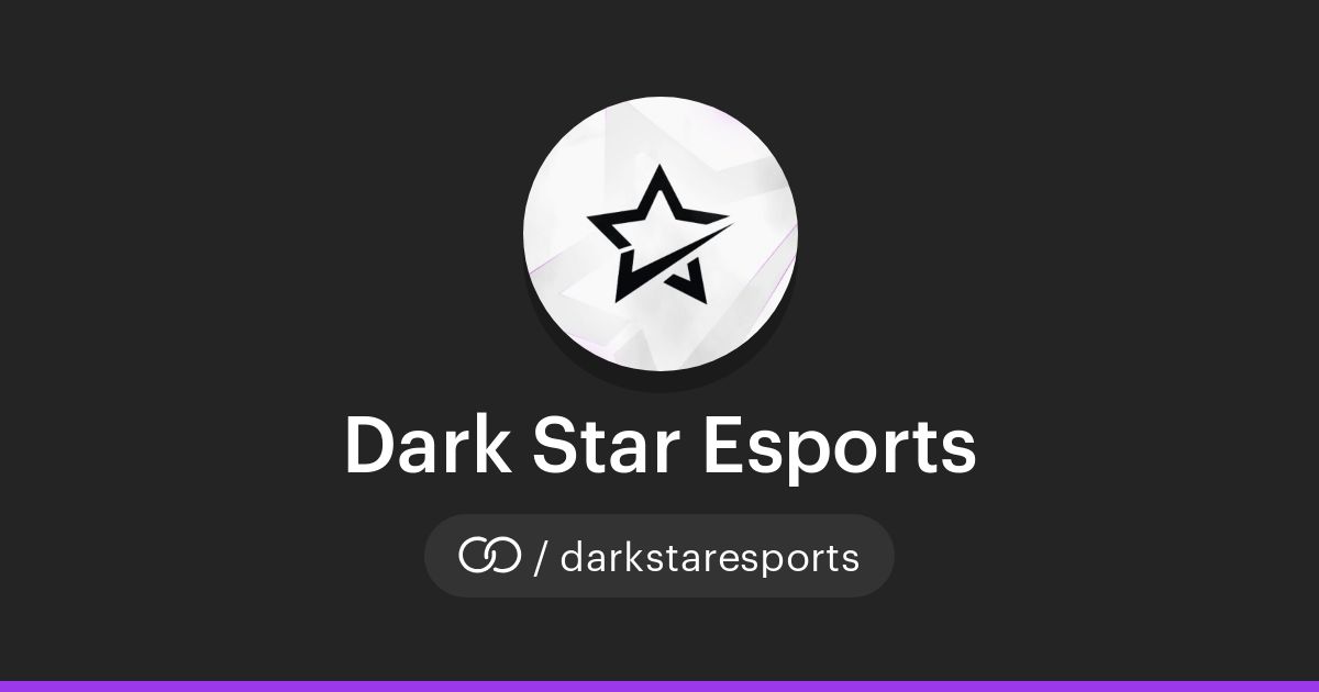 Dark Star Esports (/darkstaresports) · solo.to