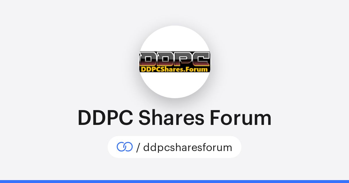 Ddpc shares forum ddpcsharesforum solo to
